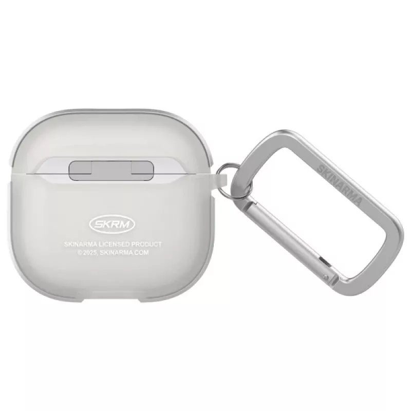 Skinarma Kinzoku Case per AirPods 4, Frost