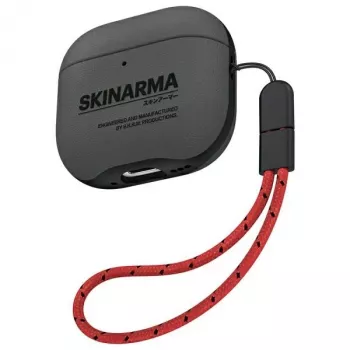 Skinarma Spunk Case per AirPods 4, Pewter Green