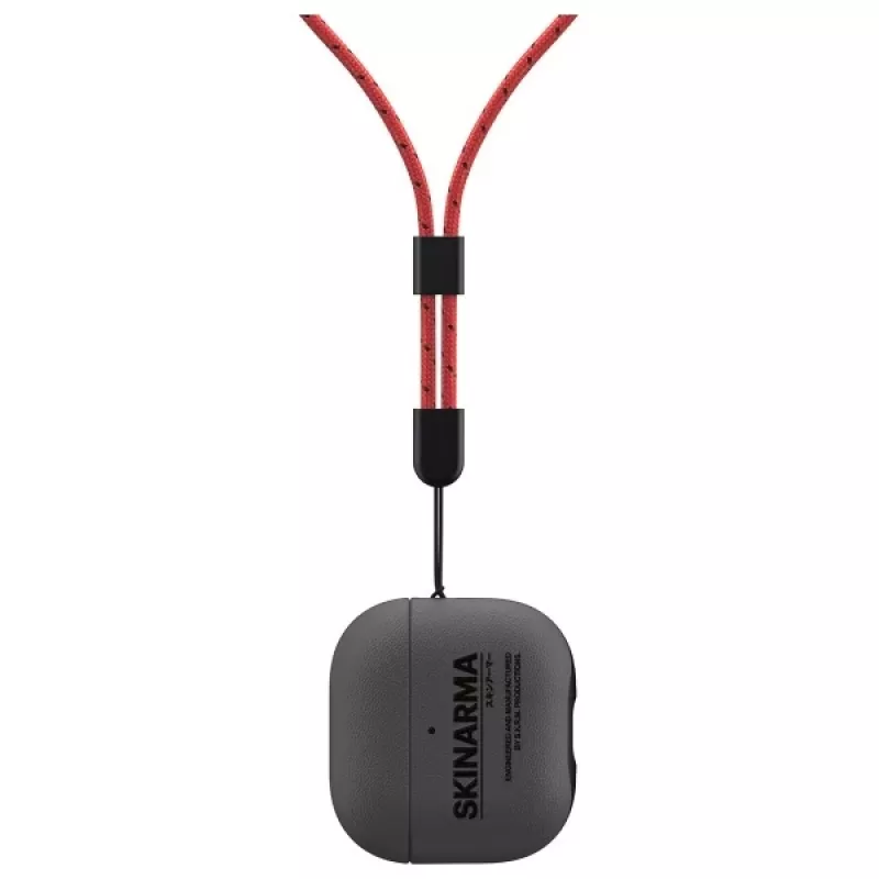 Skinarma Spunk custodia per AirPods 4, Pewter Green