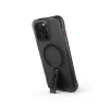 Skinarma Helix Case con ricarica magnetica e supporto rotante 360° per iPhone 16 Pro nero