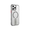 Skinarma Helix Case per iPhone 16 Pro Max, ricarica magnetica, supporto rotante 360°, titanio