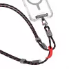Skinarma Dyno Ve Cavo lanyard 2-in-1 USB-C a USB-C, 80 cm, nero