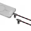 Skinarma Dyno Ve Cavo lanyard 2-in-1 USB-C a USB-C, 80 cm, nero