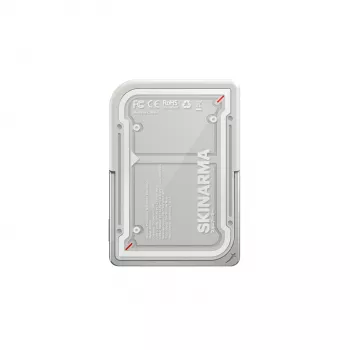 Skinarma Nexus Mecha Power Bank magnetico con kick-stand 5000mAh 20W PD USB-C MagSafe grigio chiaro