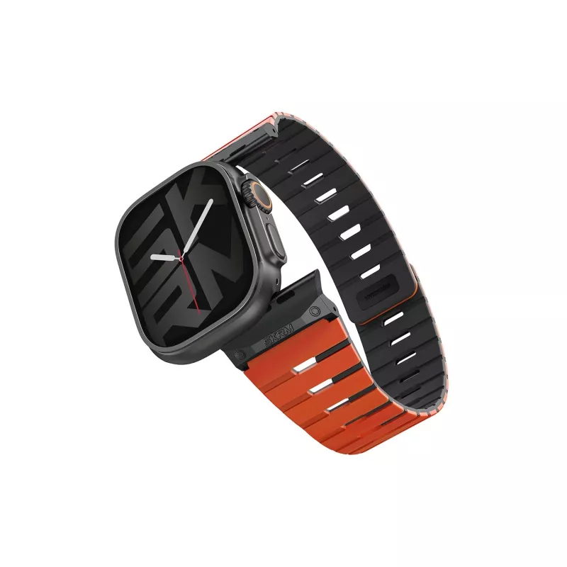 Skinarma Gemini cinturino per Apple Watch 49/46/45/44 mm arancione