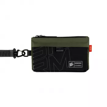 Skinarma Jager pochette per telefono crossbody verde oliva