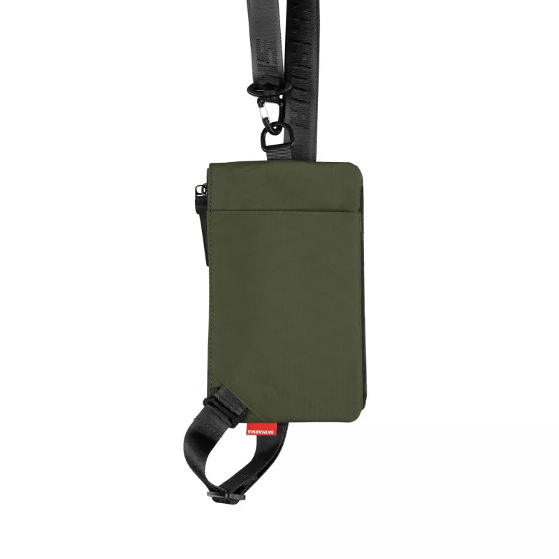 Skinarma Jager pochette per telefono crossbody verde oliva