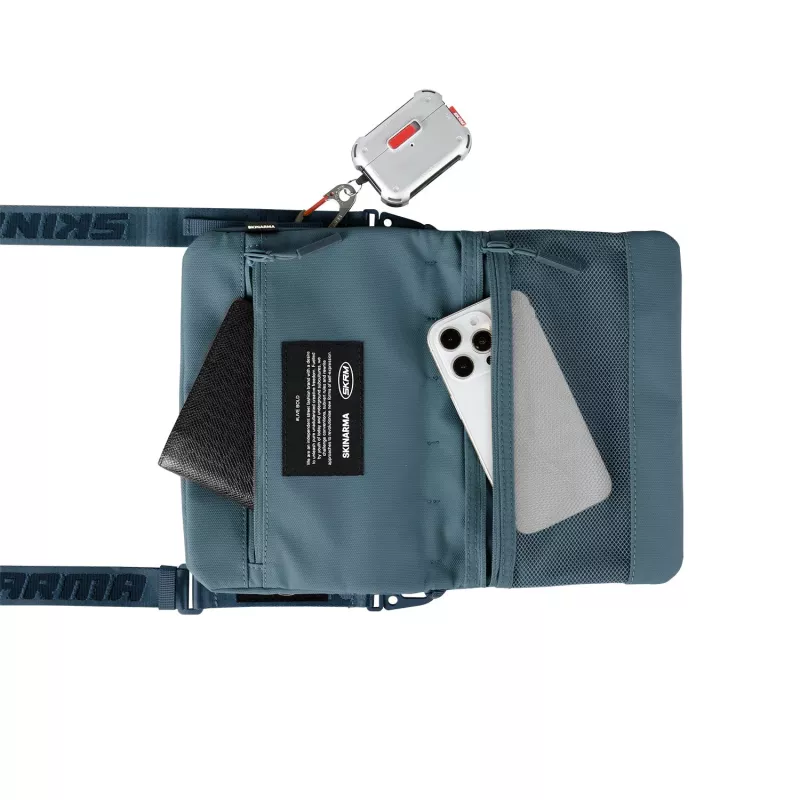 Skinarma Juno borsa crossbody June Blue
