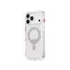 SKINARMA Saido Cover con ricarica magnetica per Apple iPhone 17 Pro, trasparente