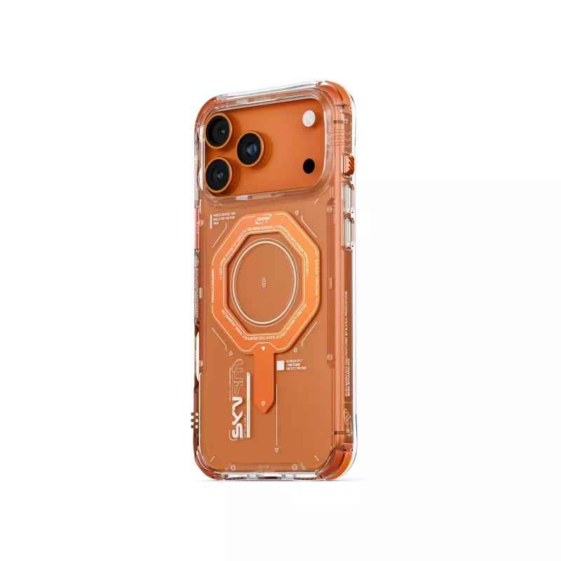 Skinarma Magma Cover magnetica per Apple iPhone 17 Pro - arancione