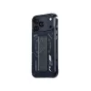 SKINARMA Helio Cover per iPhone 17 Pro con ricarica magnetica + grip stand Graphite