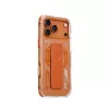 Skinarma Helio Cover per iPhone 17 Pro Max con ricarica magnetica + grip stand arancione