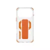 Skinarma Helio Cover per iPhone 17 Pro Max con ricarica magnetica + grip stand arancione