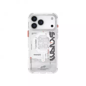 Skinarma Sonix custodia per Apple iPhone 17 Pro ricarica magnetica trasparente