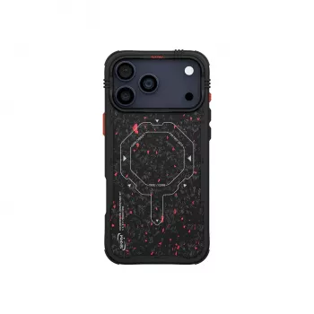 Skinarma Vektor custodia per iPhone 17 Pro ricarica magnetica nero