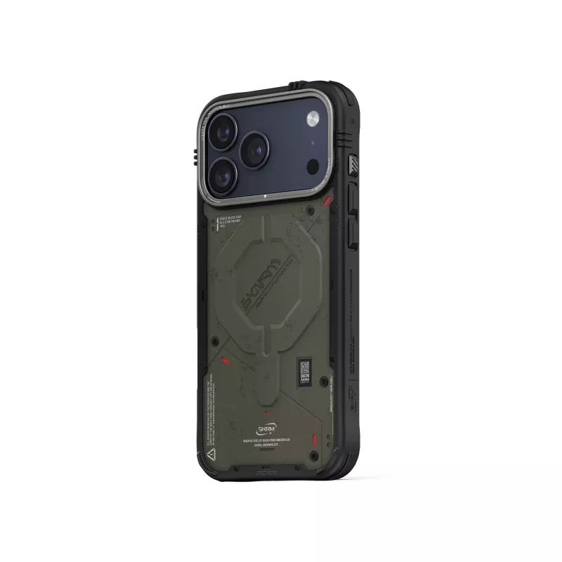 Skinarma Vigor custodia MagSafe per iPhone 17 Pro Max verde