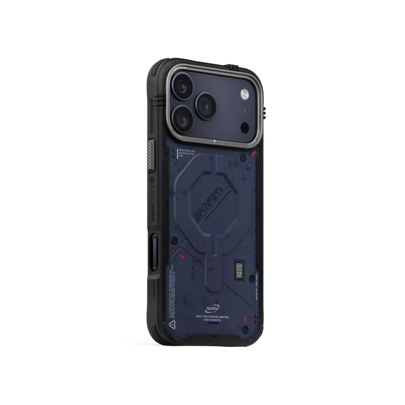 Skinarma Vigor custodia MagSafe per iPhone 17 Pro blu