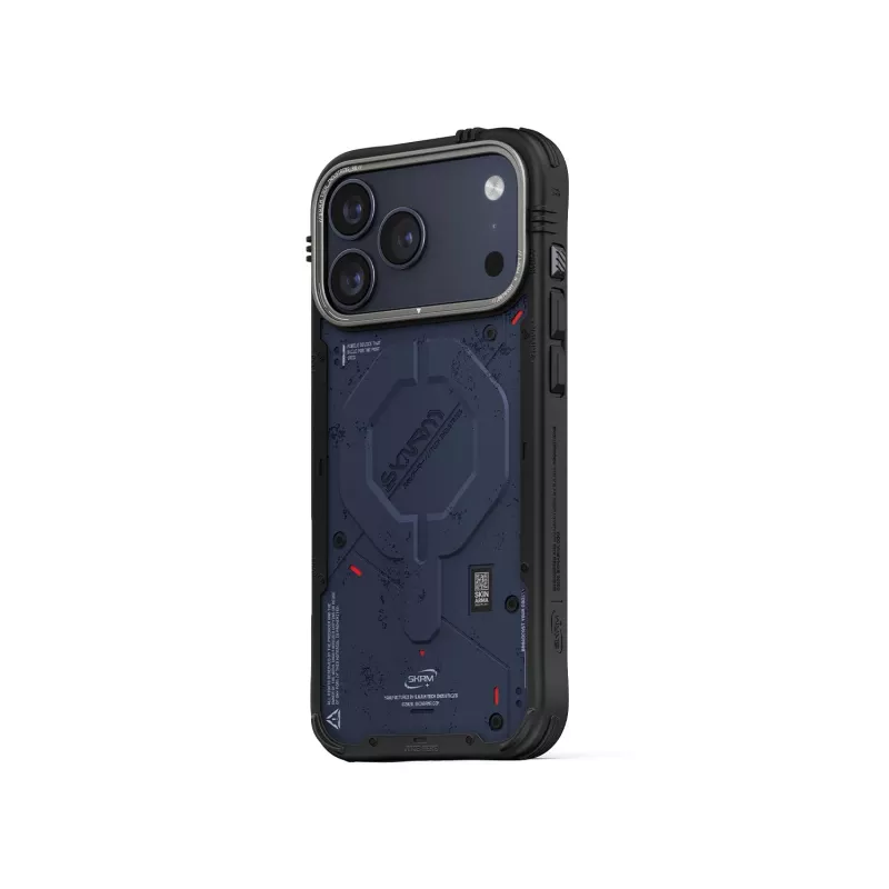 Skinarma Vigor custodia MagSafe per iPhone 17 Pro blu