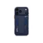 Skinarma Haxa custodia con ricarica magnetica + grip stand per Apple iPhone 17 Pro Max, blu