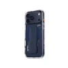Skinarma Haxa custodia con ricarica magnetica + grip stand per Apple iPhone 17 Pro Max, blu