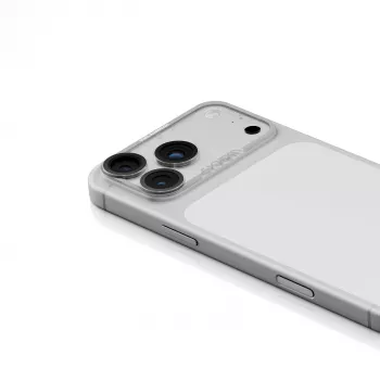 Skinarma Magma protezione lente fotocamera full matte per iPhone 17 Pro - grigio