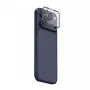 Skinarma Magma protezione lente fotocamera full matte per iPhone 17 Pro Max blu