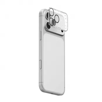 Skinarma Magma protezione lente fotocamera full matte per iPhone 17 Pro Max - grigio