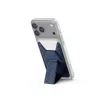 SKINARMA Kado Haxa Portacarte magnetico con grip e stand Blue
