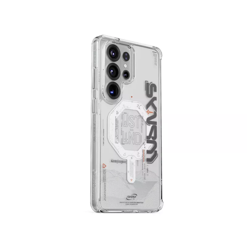 Skinarma Sonix Cover posteriore ibrida per Samsung Galaxy S26 Ultra, Trasparente