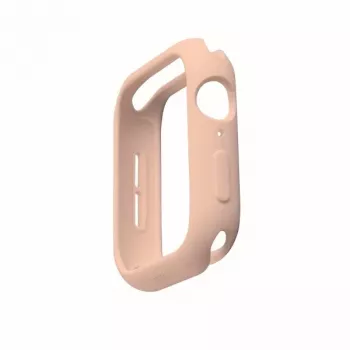 UNIQ Lino Custodia per Apple Watch Series 4/5/6/SE/SE3 44mm - Blush Pink