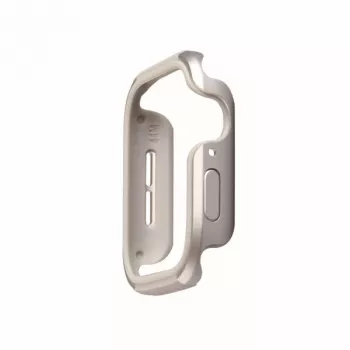 UNIQ Valencia Custodia per Apple Watch Series 4/5/6/SE/SE3 40mm - Titanium Silver
