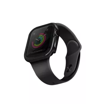 UNIQ Valencia Custodia per Apple Watch Series 4/5/6/SE/SE3 40mm Gunmetal Grey