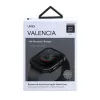 UNIQ Valencia Custodia per Apple Watch Series 4/5/6/SE/SE3 40mm Gunmetal Grey