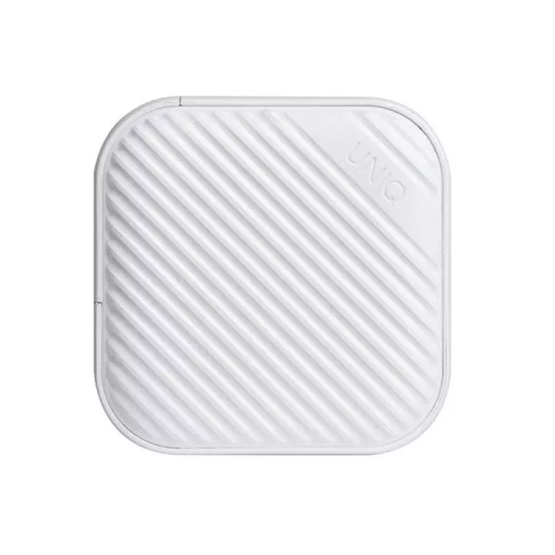 UNIQ Verge Pro Caricabatterie da parete GaN 66W USB-C Bianco nuvola
