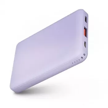 UNIQ Powerbank Fuele Mini 8000mAh USB-C 18W PD ricarica rapida Lavender