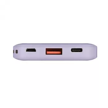UNIQ Powerbank Fuele Mini 8000mAh USB-C 18W PD ricarica rapida Lavender