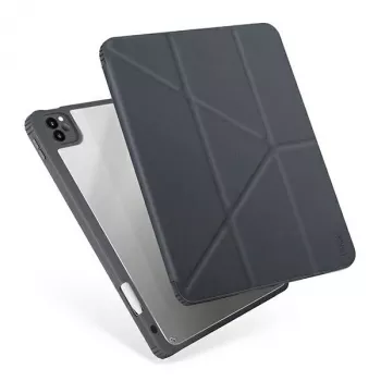 UNIQ Moven Custodia per iPad Pro 11 (2021/2020) e iPad Air 10.9 (2022/2020) con protezione antimicrobica - antracite