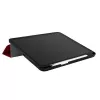 UNIQ Transforma Custodia folio per iPad Pro 11 inch (2021/2020) e iPad Air 10,9 inch (2022/2020) con protezione antimicrobica, rosso corallo