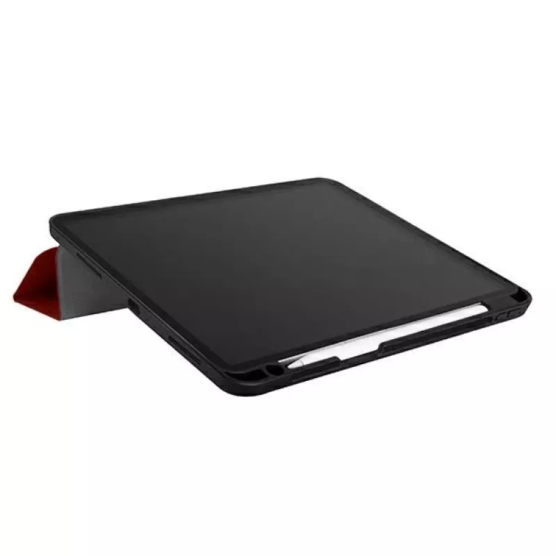 UNIQ Transforma Custodia folio per iPad Pro 11 inch (2021/2020) e iPad Air 10,9 inch (2022/2020) con protezione antimicrobica, rosso corallo