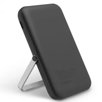 UNIQ Powerbank Hoveo 5000mAh USB-C 20W PD ricarica rapida wireless magnetica Charcoal Grey