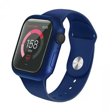 UNIQ Nautic Custodia protettiva per Apple Watch Series 4/5/6/SE/SE3 40mm blu