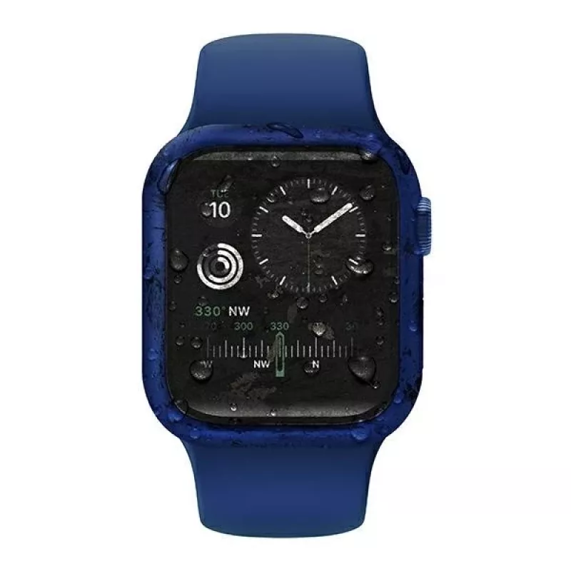 UNIQ Nautic Custodia protettiva per Apple Watch Series 4/5/6/SE/SE3 40mm blu