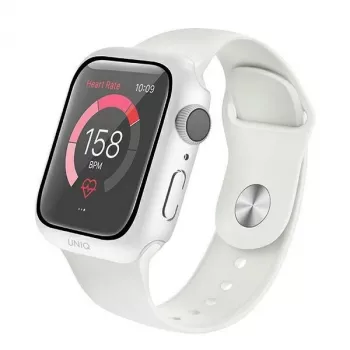 UNIQ Nautic Custodia protettiva per Apple Watch Series 4/5/6/SE/SE3 44mm bianca