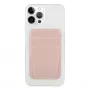 UNIQ Lyft Supporto magnetico per telefono con porta carte Pink