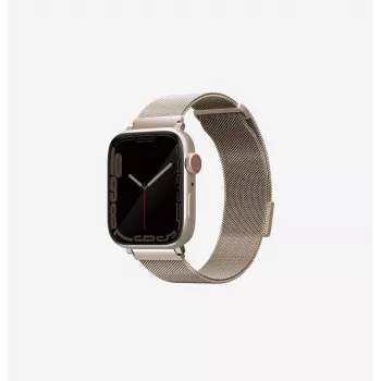 UNIQ Dante Cinturino per Apple Watch Milanese Loop in acciaio inox verde 38/40/41mm Series 1-9/SE/SE2/SE3