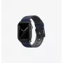 UNIQ Straden cinturino ibrido in pelle per Apple Watch 42/44/45/49mm blu