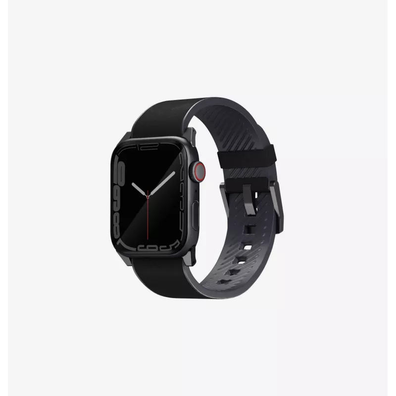 UNIQ Straden cinturino ibrido in pelle per Apple Watch 42/44/45/49mm blu
