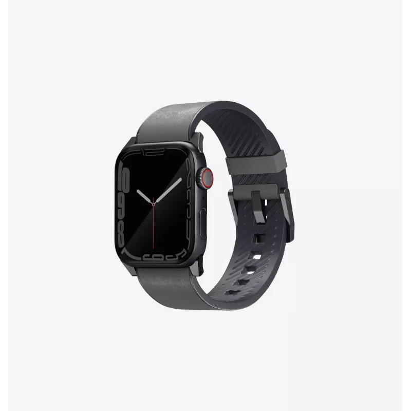 UNIQ Straden cinturino ibrido in pelle per Apple Watch 42/44/45/49mm blu