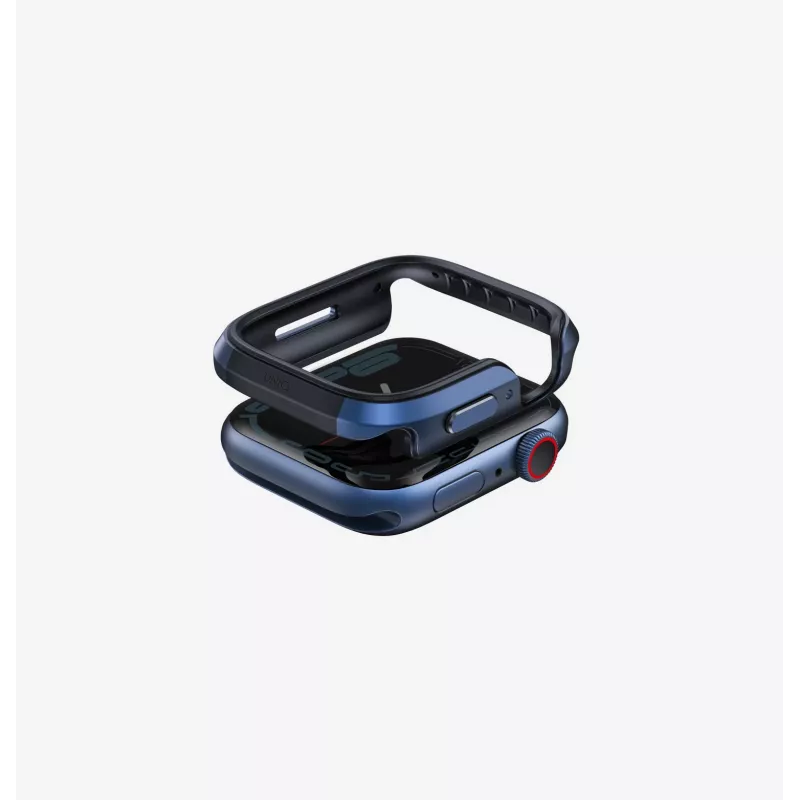 UNIQ Valencia Case per Apple Watch Series 4/5/6/7/8/9/SE/SE2/SE3 40/41mm Graphite