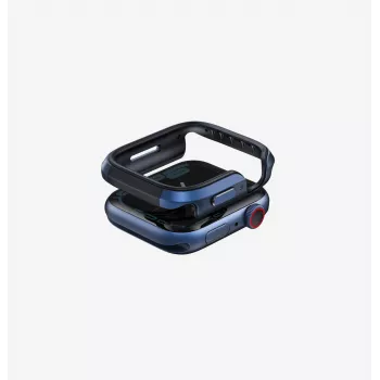 UNIQ Valencia Case per Apple Watch Series 4/5/6/7/8/9/SE/SE2/SE3 40/41 mm, Cobalt Blue